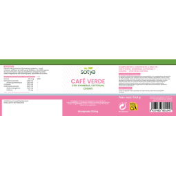Cafe verde con gymnema, chitosan y cromo 720mg 90 capsulas Sotya