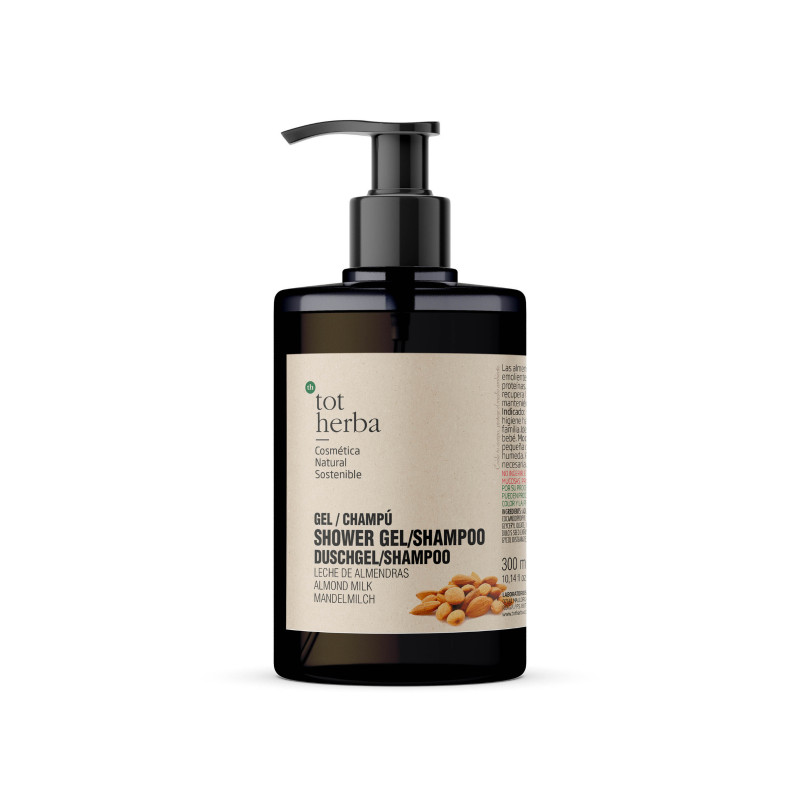 Gel Champu Leche de Almendras 300ml Tot Herba