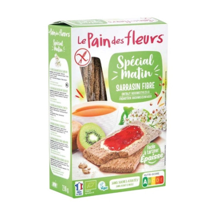 Tostada trigo sarraceno Fibra special matin 230g Le Pain des Fleurs