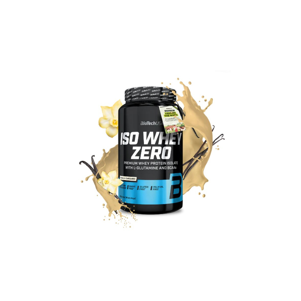Proteina IsoWhey Zero Vainilla 908g BiotechUSA