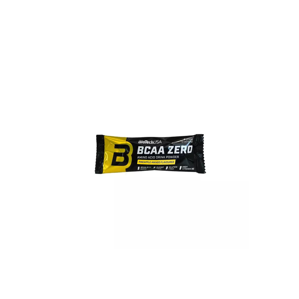 BCAA Zero Piña-mango aminoacidos polvo 9g BiotechUSA
