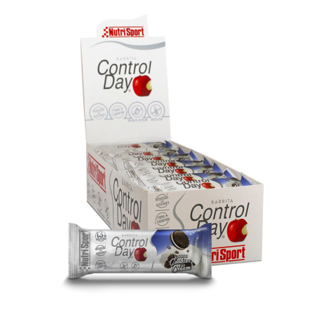 Barritas Control Day COOKIES-CREAM 28X44g NutriSport
