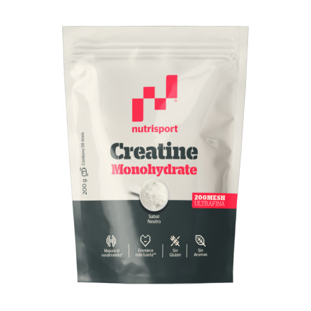 Creatina Monohydrate 200Mesh neutro 200g NutriSport
