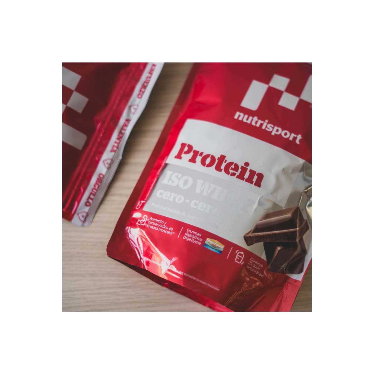 Proteina IsoWhey Cero CHOCOLATE 450g NutriSport