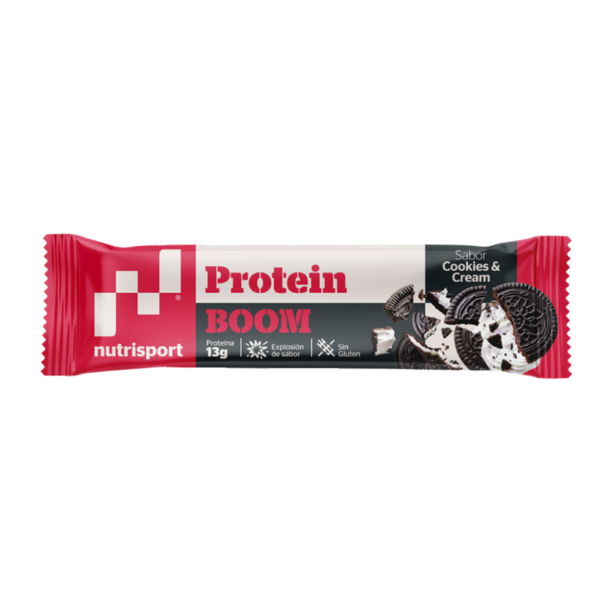 Barritas Protein Boom COOKIES-CREAM 24x49g NutriSport