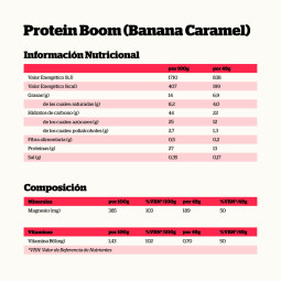 Barritas Protein Boom BANANA-CARAMELO 24x49g NutriSport