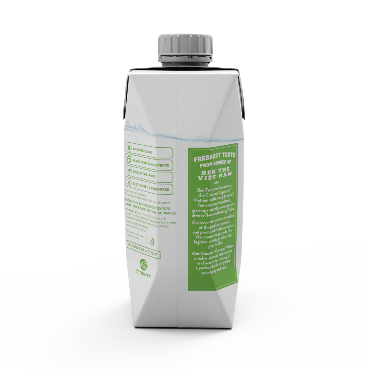 Agua de coco pura 330ml Cocoxim