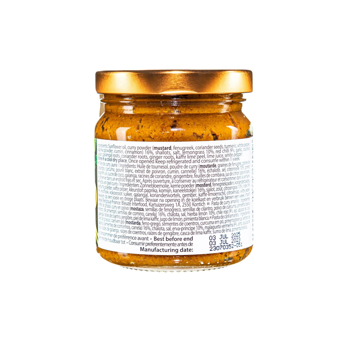 Pasta de Curry Amarillo 200g deSIAM