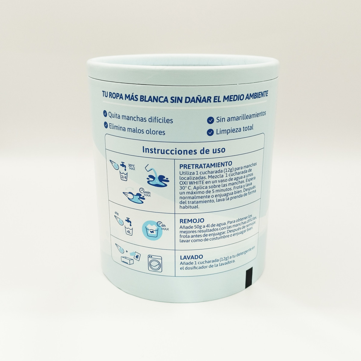 Oxi White Polvo Blanqueador 20 usos Natulim