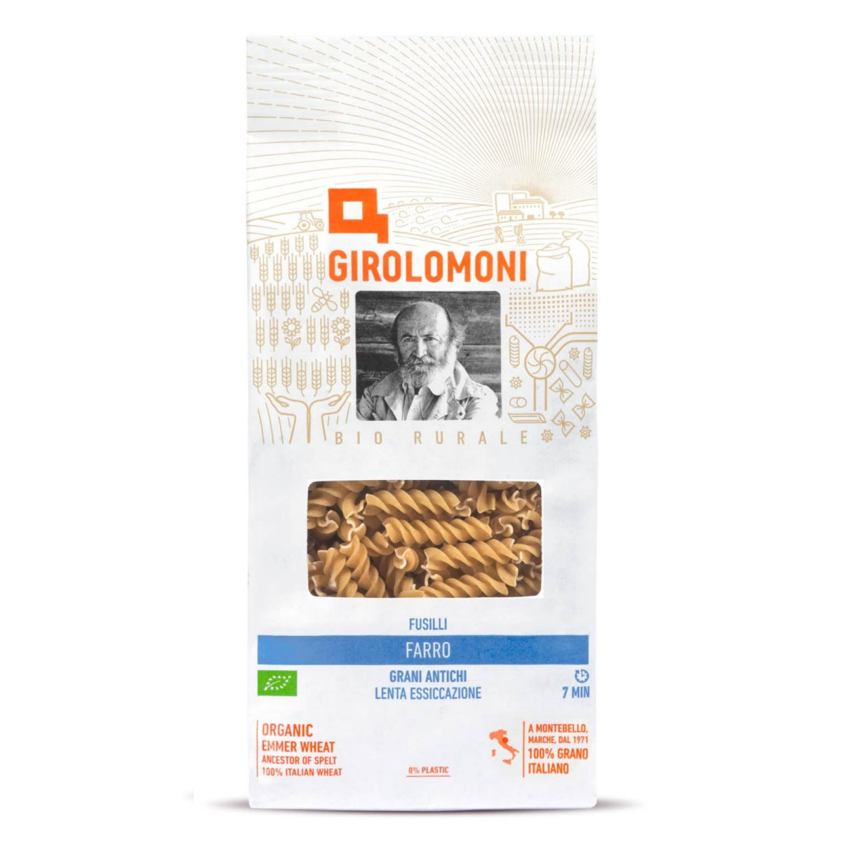Fusilli espelta Bio 500g Girolomoni