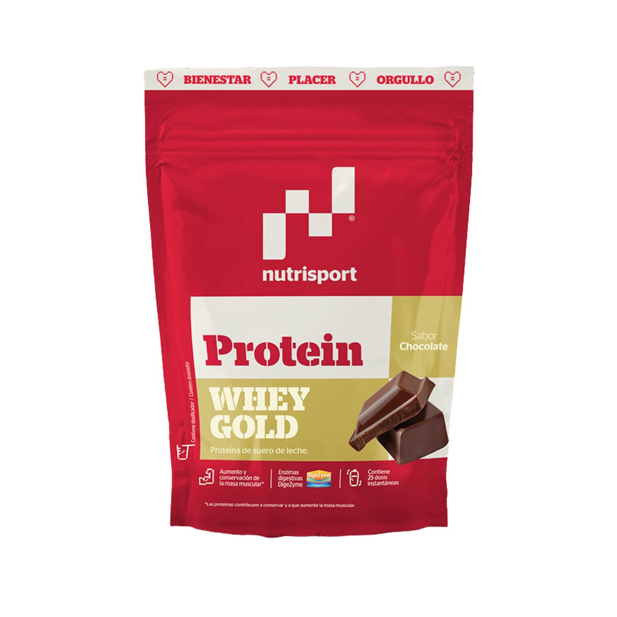 Whey Gold Protein Chocolate 500g NutriSport