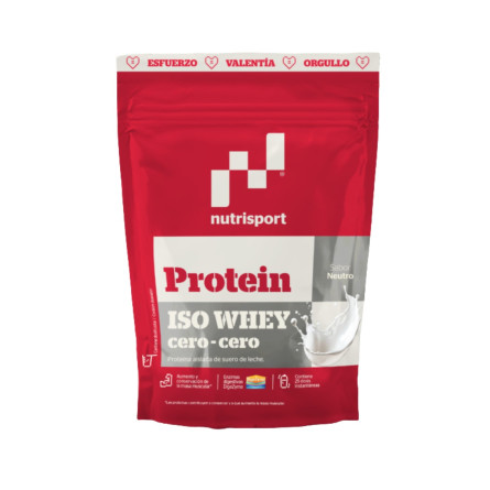 Proteina Iso Whey Cero Neutro 450g NutriSport
