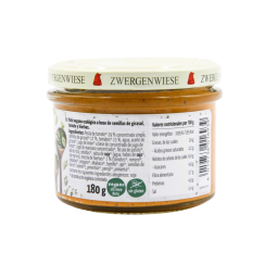 Pate vegetal de hierbas y tomate bio 180 g Zwergenwiese