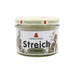 Pate vegetal de 4 pimientas bio 180 g Zwergenwiese