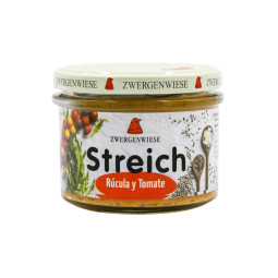 Pate vegetal rucula y tomate Bio 180g Zwergenwiese