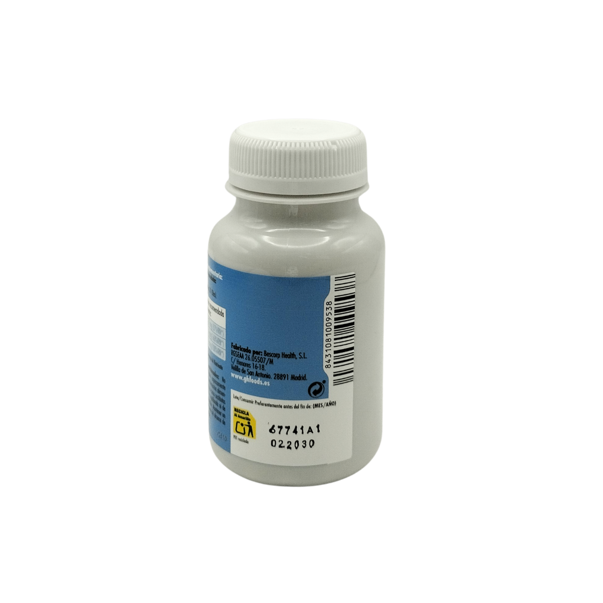 Bisglicinato de Magnesio 750mg 60 caps GHF