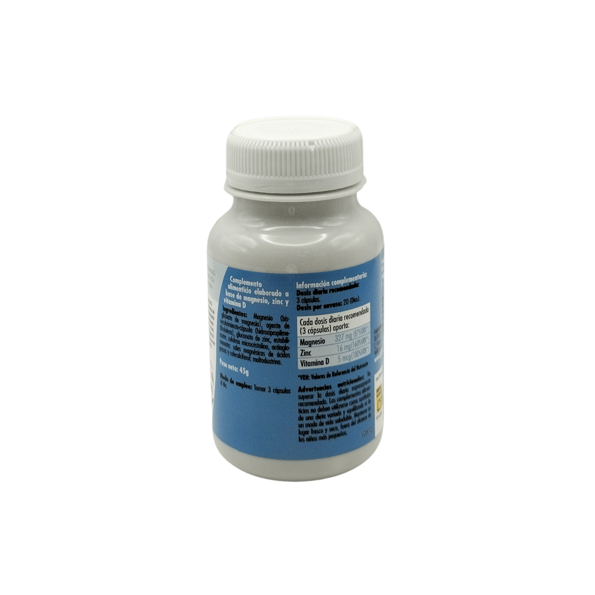 Bisglicinato de Magnesio 750mg 60 caps GHF