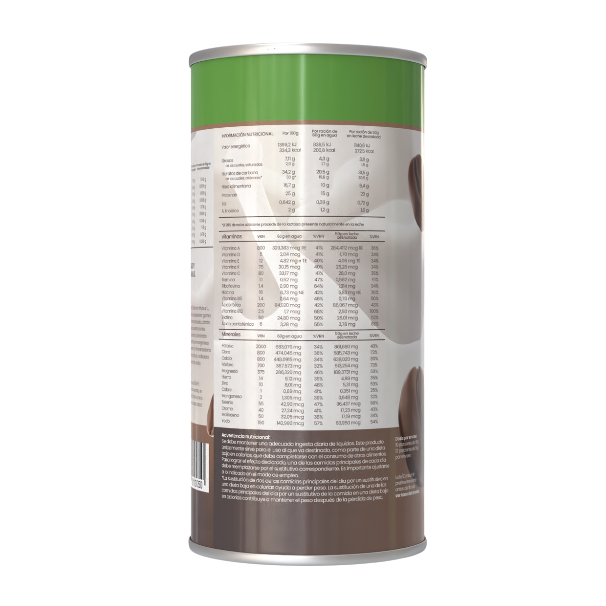 Batido saciante de capuccino 600g Sotya