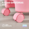 Cubo con escurridor con ruedas 100% reciclado Sunrise	 Happy Rainbow