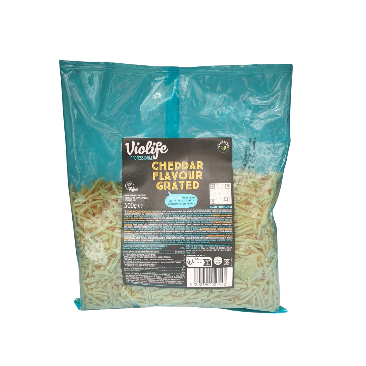 Rallado vegano Cheddar 500g Violife