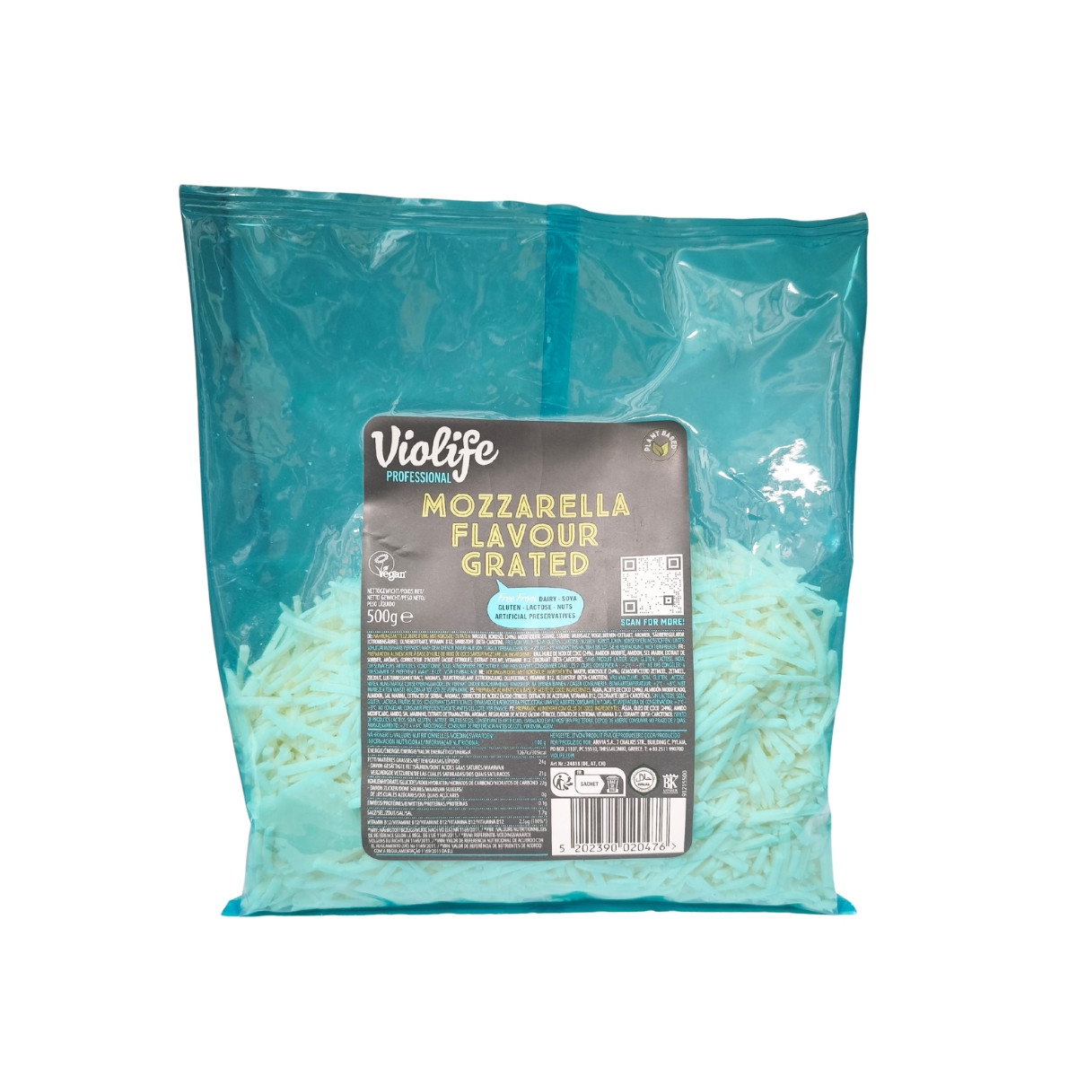 Rallado vegano Mozzarella 500g Violife