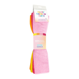 Bayeta de microfibra 100% reciclada Sunrise 4 unidades Happy Rainbow