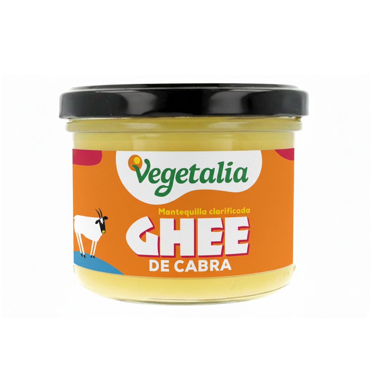 Ghee cabra mantequilla clarificada bio 220ml Vegetalia