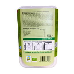 Hamburguesa (jardin bio) Shitake y Pimientos 100% vegetal Bio 160g AHIMSA