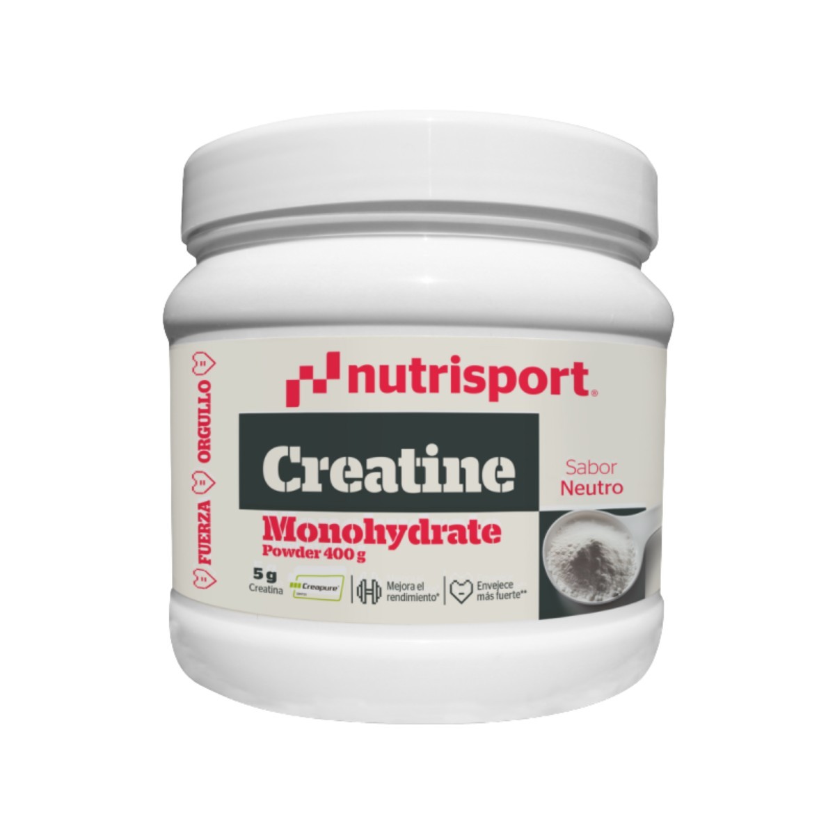 Creatina Monohydrate Creapure Neutro 400g NutriSport