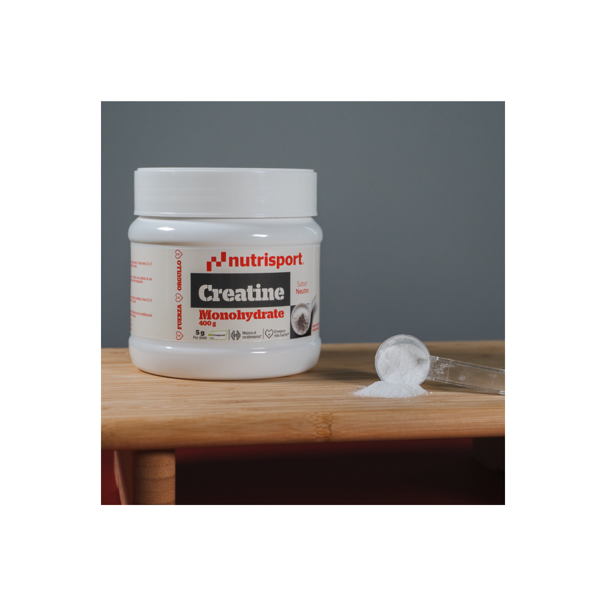 Creatina Monohydrate Creapure Neutro 400g NutriSport