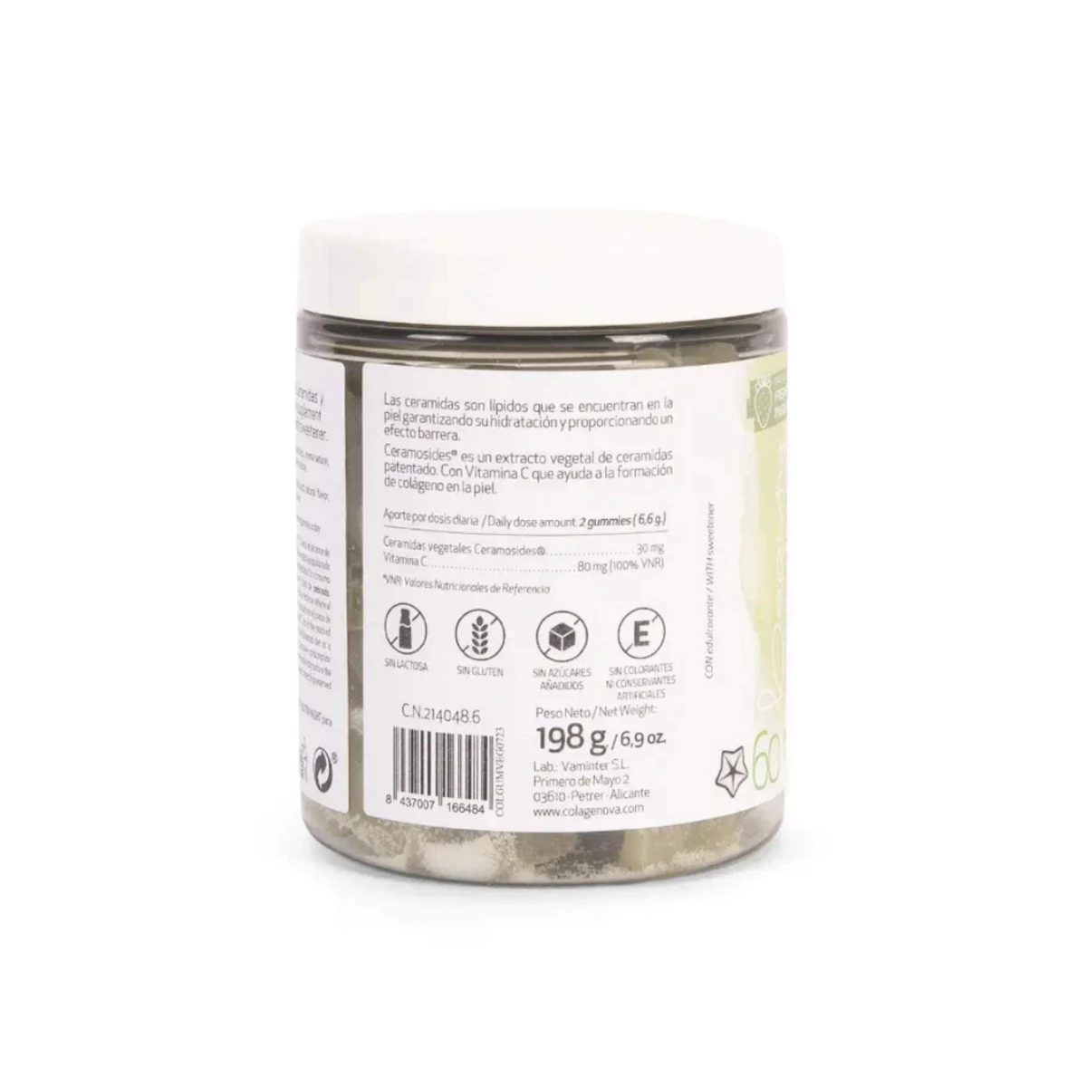 Colagenova Beauty Gummies Hydra Day 60 gominolas Vaminter