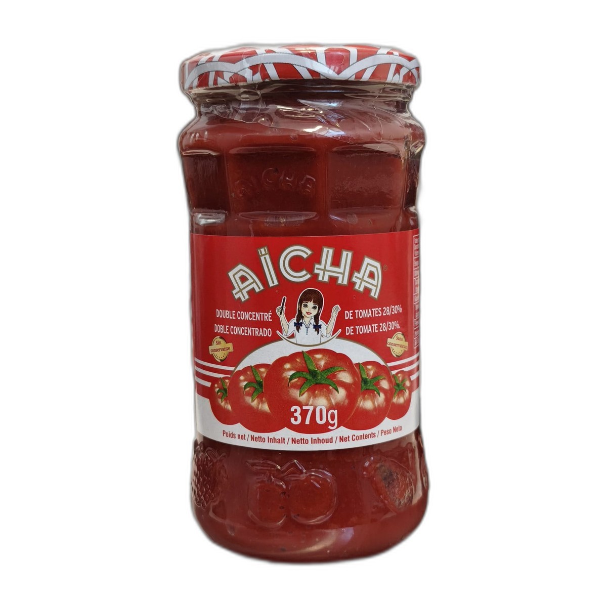 AICHA Doble concentrado de Tomate 370g Afnan