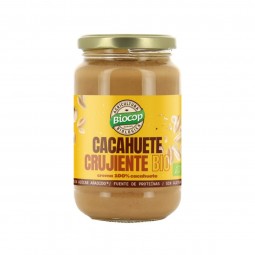 Crema de cacahuete crujiente Bio 350g Biocop