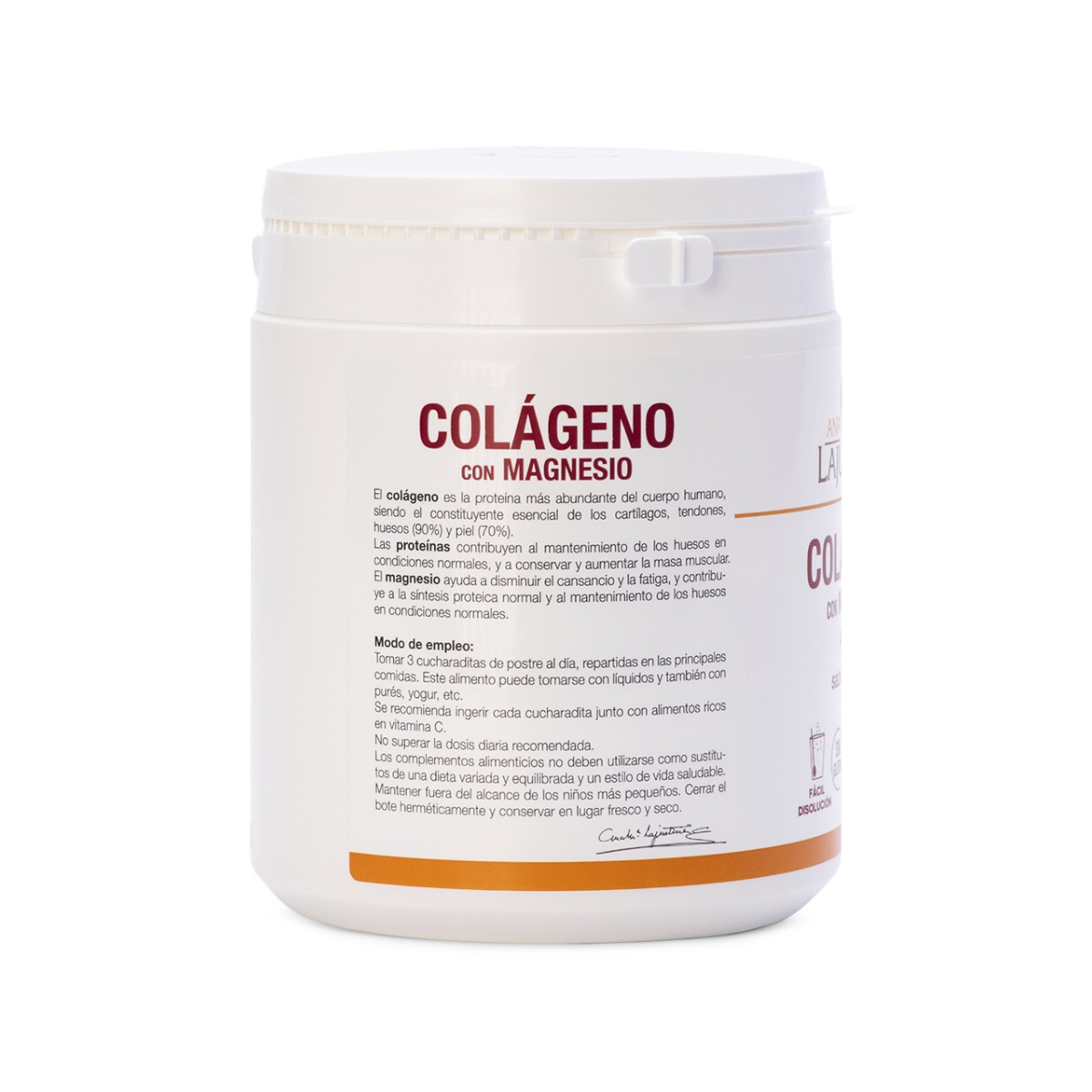 Colágeno con magnesio en polvo 350 g Ana María Lajusticia