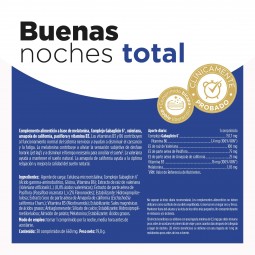 Buenas Noches Total 1.85mg 30 comprimidos Eladiet