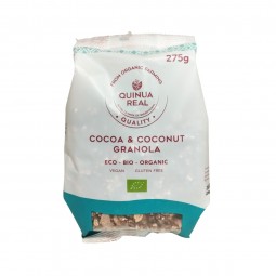 Granola quinoa con cacao y coco bio 275g Quinua Real