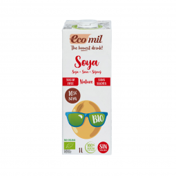 Bebida de Soja Nature 0% Azucar Bio 6x1L Ecomil
