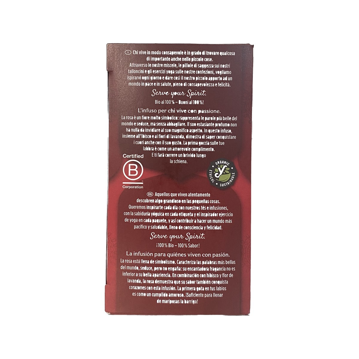 Yogi Tea Rosa 17 filtros BIO