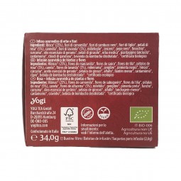 Yogi Tea Rosa 17 filtros BIO