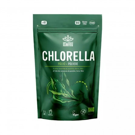 Chlorella polvo Bio 125g Iswari