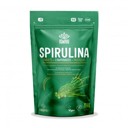 Spirulina comprimidos Bio 100g Iswari