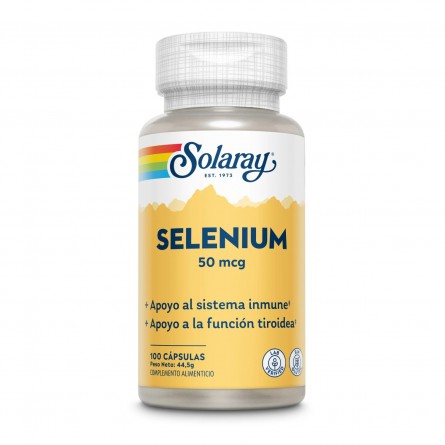 Selenio - Selenium 50mcg 100 capsulas Solaray