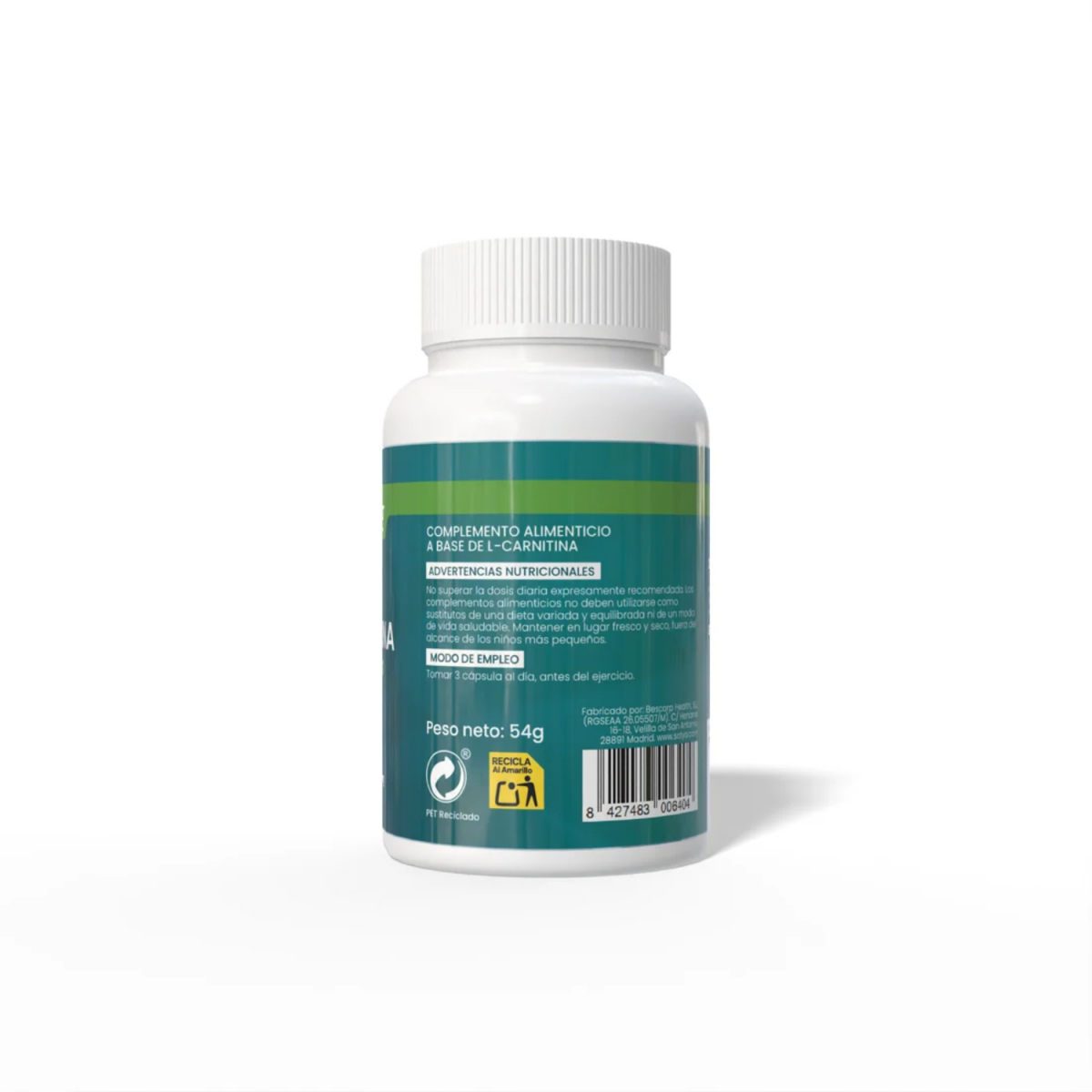 L-carnitina 600mg 90 capsulas Sotya