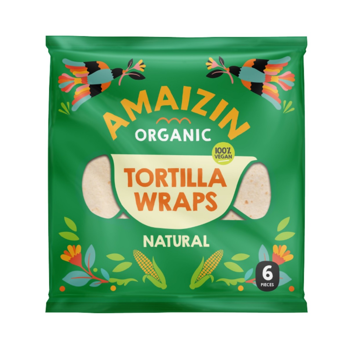 Tortilla de trigo 240g Bio Amaizin
