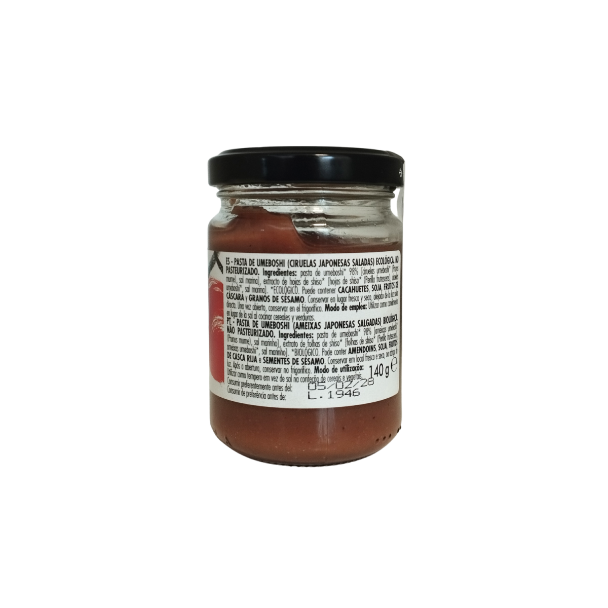 Pure de umeboshi Bio 140g La Finestra