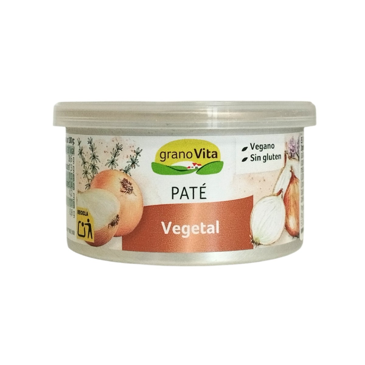 Pate vegetal lata 125g Granovita