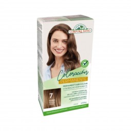 Coloracion permanente 7 Tinte Rubio 140ml Corpore Sano
