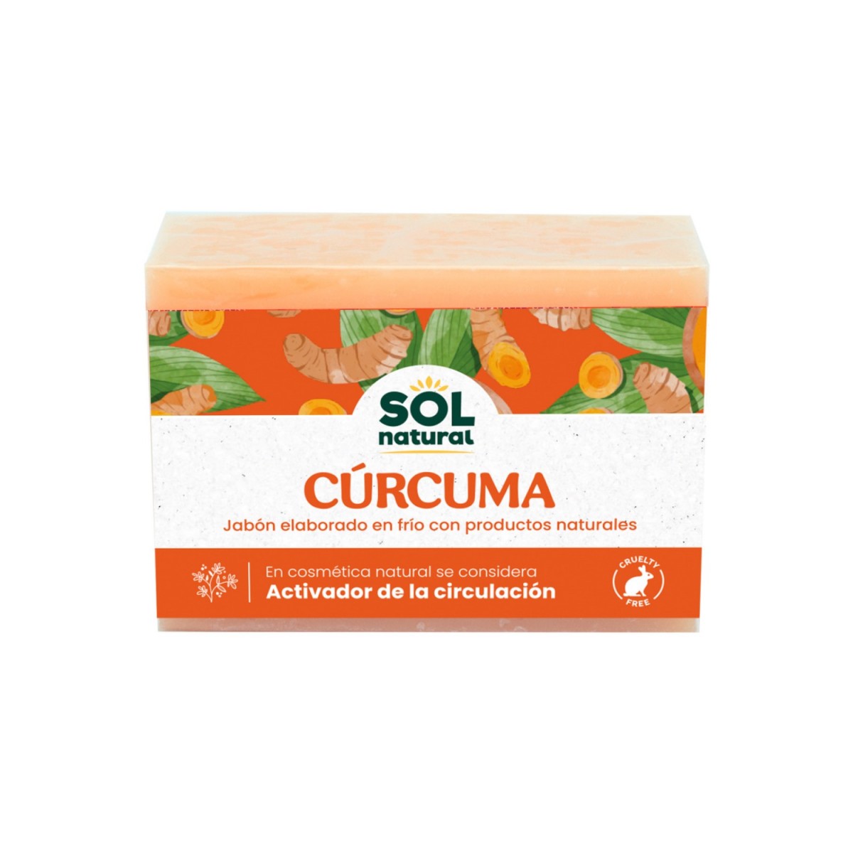 Jabon Curcuma 100g Sol Natural