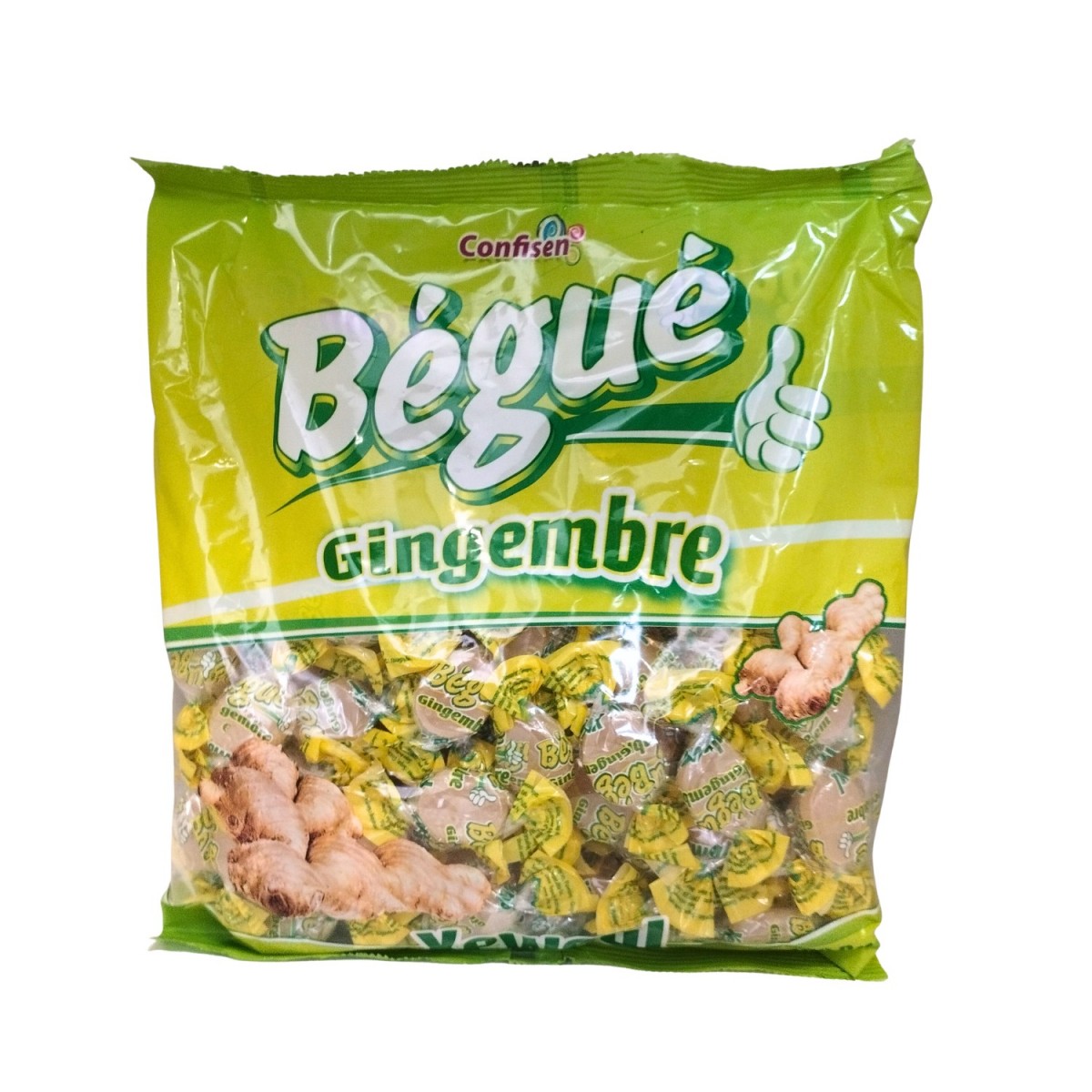 Caramelos de Jengibre 100 unidades BEGUE