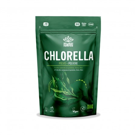 Chlorella polvo Bio 125g Iswari